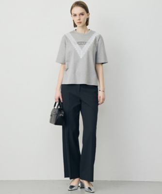 レースコンビ ロゴTシャツ（KKCMLM0503） | ICB L (Women