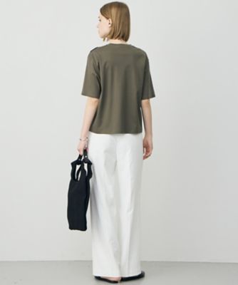 レースコンビ ロゴTシャツ（KKCMLM0503） | ICB L (Women