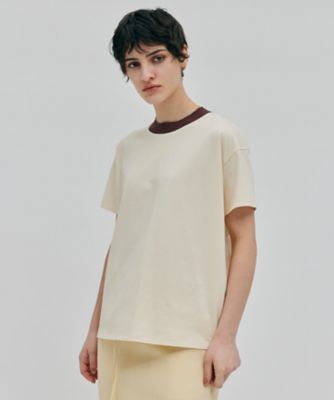 【洗える】ＢＲＩＣＫＡ　／　バイカラーＴシャツ（ＫＫＣＷＣＡ０１００）