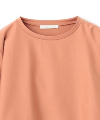 【ＢＥＩＧＥ、ｅｃｒｕ／ＷＥＢ限定・洗える】ＪＥＲＳＥＹ　ＳＴＩＴＣＨ　／　コットンクロップドトップス（ＫＫＣＷＣＷ０２５５）