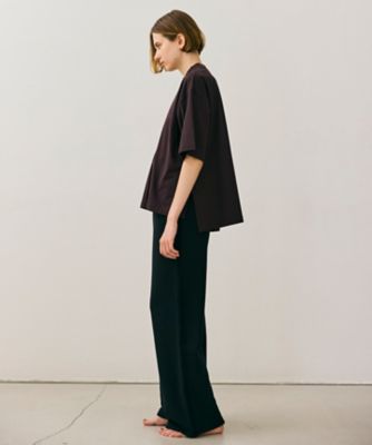【ＢＥＩＧＥ、ｅｃｒｕ／ＷＥＢ限定・洗える】ＪＥＲＳＥＹ　ＳＴＩＴＣＨ　／　コットンハーフスリーブトップス（ＫＫＣＷＣＷ０２５６）