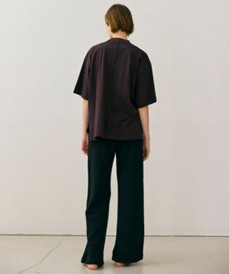 【ＢＥＩＧＥ、ｅｃｒｕ／ＷＥＢ限定・洗える】ＪＥＲＳＥＹ　ＳＴＩＴＣＨ　／　コットンハーフスリーブトップス（ＫＫＣＷＣＷ０２５６）