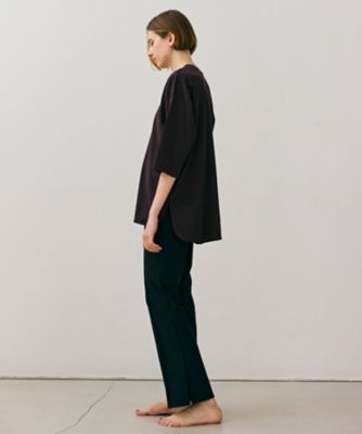 【ＢＥＩＧＥ、ｅｃｒｕ／ＷＥＢ限定・洗える】ＪＥＲＳＥＹ　ＳＴＩＴＣＨ　／　コットンオーバサイズトップス（ＫＫＣＷＣＷ０２５７）