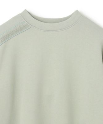 【ＢＥＩＧＥ、ｅｃｒｕ／ＷＥＢ限定・洗える】ＬＯＯＰ　ＢＡＣＫ　／　コットンスウェットリブトップス（ＫＫＣＷＣＷ０３５１）