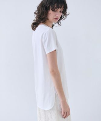 BEIGE， (Women)/ベイジ 【洗える】BROIS / コットンクルーネックTシャツ(KKCWGA0002)