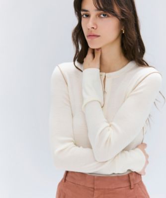 極美品★フランク&アイリーン LABシリーズ ベージュ ロールネック スウェット 極美品☆フランク&アイリーン LABシリーズ ベージュ ロール