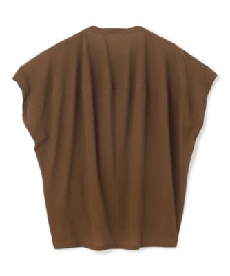 【ＢＥＩＧＥ、ｅｃｒｕ／ＷＥＢ限定・洗える】ＦＩＮＥ　ＤＲＹ　ＴＯＵＣＨ　／　ねじりデザインコットンクルーネックＴシャツ（ＫＫＣＷＧＭ０３５