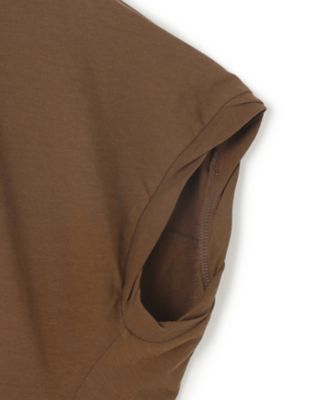 【ＢＥＩＧＥ、ｅｃｒｕ／ＷＥＢ限定・洗える】ＦＩＮＥ　ＤＲＹ　ＴＯＵＣＨ　／　ねじりデザインコットンクルーネックＴシャツ（ＫＫＣＷＧＭ０３５