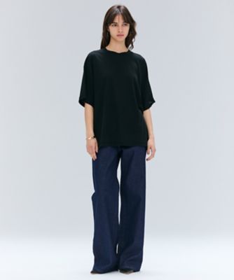 【ＢＥＩＧＥ、ｅｃｒｕ／ＷＥＢ限定・洗える】ＦＩＮＥ　ＤＲＹ　ＴＯＵＣＨ　／　ねじりデザインコットンオーバーサイズＴシャツ（ＫＫＣＷＧＭ０３