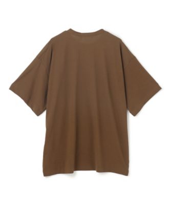 【ＢＥＩＧＥ、ｅｃｒｕ／ＷＥＢ限定・洗える】ＦＩＮＥ　ＤＲＹ　ＴＯＵＣＨ　／　ねじりデザインコットンオーバーサイズＴシャツ（ＫＫＣＷＧＭ０３