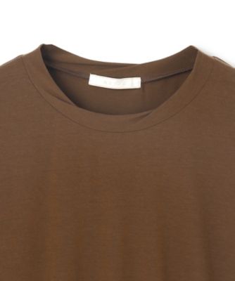 【ＢＥＩＧＥ、ｅｃｒｕ／ＷＥＢ限定・洗える】ＦＩＮＥ　ＤＲＹ　ＴＯＵＣＨ　／　ねじりデザインコットンオーバーサイズＴシャツ（ＫＫＣＷＧＭ０３
