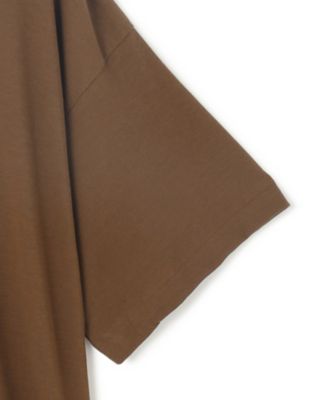 【ＢＥＩＧＥ、ｅｃｒｕ／ＷＥＢ限定・洗える】ＦＩＮＥ　ＤＲＹ　ＴＯＵＣＨ　／　ねじりデザインコットンオーバーサイズＴシャツ（ＫＫＣＷＧＭ０３