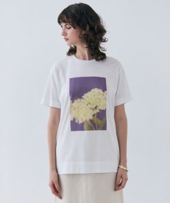 【SALE】BEIGE， (Women)/ベイジ【洗える・クロワッサン 掲載】PENTAS/オリジナルフォトプリントTシャツ(KKCWGM0400) 075_ネービーブルー トップス【三越伊勢丹/公式】