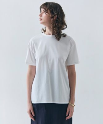 ＜BEIGE， (Women)＞【洗える】ＶＥＲＯＮＩＣＡ　／　カラーステッチ半袖クルーネックＴシャツ（ＫＫＣＷＧＭ０４０１）