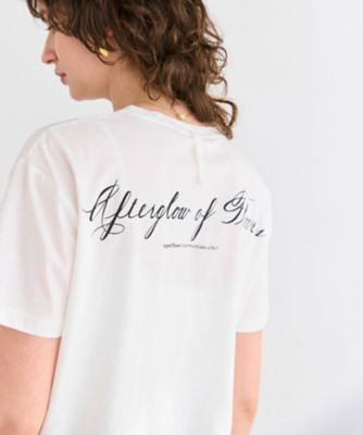 BEIGE， (Women)/ベイジ 【洗える】CAMPANULA / メッセージプリントTシャツ(KKCWGM0500)