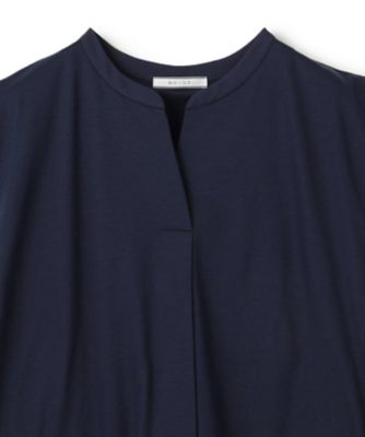 【ＷＥＢ限定・洗える】ＭＥＬＩＳＳＡ　／　バックシフォンスキッパー半袖トップス（ＫＫＣＷＧＭ６４５１）