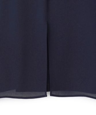 【ＷＥＢ限定・洗える】ＭＥＬＩＳＳＡ　／　バックシフォンスキッパー半袖トップス（ＫＫＣＷＧＭ６４５１）