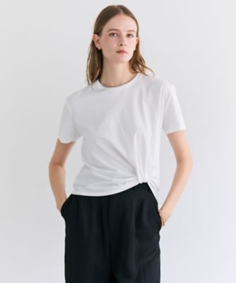 ＜BEIGE， (Women)＞ＣＥＲＵＳＳＩＴＥ　／　フォルムタック　ドレープＴシャツ（ＫＫＣＷＬＭ０４０３）