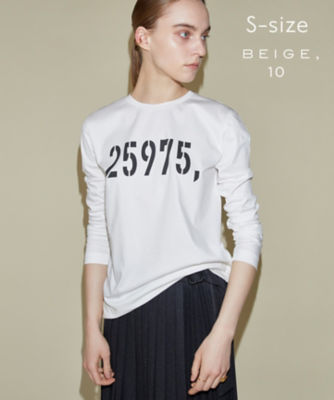 ＜BEIGE， (Women)＞【Ｓ－ｓｉｚｅ・１０ｔｈ　Ａｎｎｉｖｅｒｓａｒｙ】ＣＯＤＥ　／　カットソー（ＫＫＣＸＮＡ０４００）