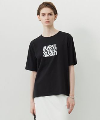 接触冷感・UVケア・洗える】ゼブラ柄 TEE（KKCYGM0604