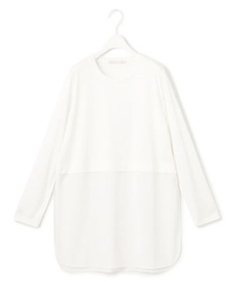 ＜ICB (Women)＞【洗える】シアージャージーコンビ　カットソー（ＫＫＣＹＧＷ０３０６）