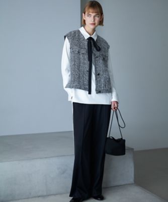 先行予約・WEB限定カラーあり】マラボーテWジョーゼット ボウタイ