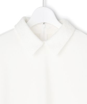 WEB限定カラーあり】マラボーテWジョーゼット ボウタイ付きシャツ