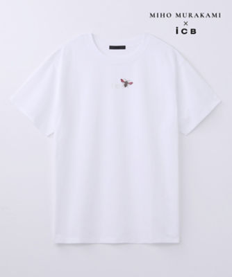 ＜ICB (Women)＞【ＭＩＨＯ　ＭＵＲＡＫＡＭＩさんコラボ】コラボプリント　Ｔシャツ（ＫＫＣＹＩＡ０１０１）