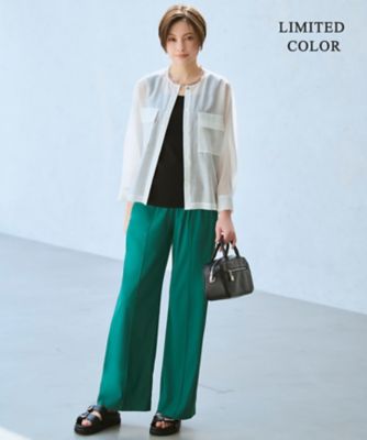 WEB限定カラーあり】 ブロードステッチリブ タンクトップ