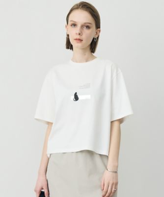 ＜ICB (Women)＞ロゴＴＥＥ（猫モチーフ）（ＫＫＣＹＬＭ０４０８）