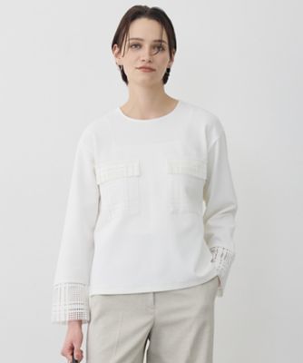 ＜ICB (Women)＞レースコンビジャージー　トップス（ＫＫＣＹＬＳ０２０１）