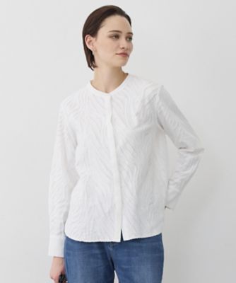 ＜ICB (Women)＞カットジャカードジャージー　デザイントップス（ＫＫＣＹＬＳ０２０３）