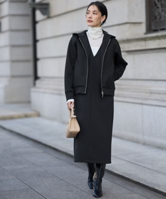 WEB限定カラーあり】ソフトダンボール ジップアップパーカー