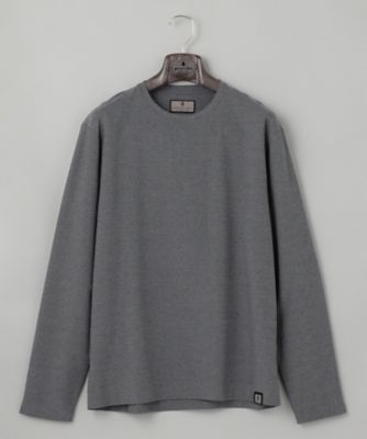 ジャケットのインナーに最適【ＷＥＢ＆一部店舗限定】キレイ目　鹿の子　ビズ長袖Ｔシャツ（ＫＫＧＯＣＡ０３０１）