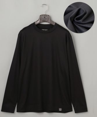 五大陸 (Men)/ゴタイリク【綿100%】カバーネック ドレスTシャツ_ロング(KKGOGA0101) 005_クロ トップス【三越伊勢丹/公式】