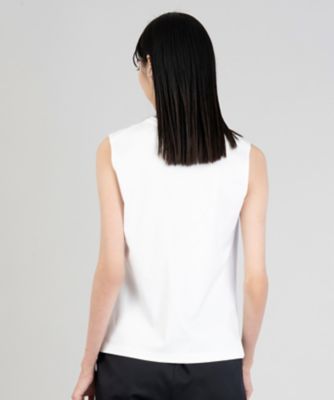 【エステータ】スーピマコットン　プレミアムジャージー　ノースリーブＴシャツ（ＫＫＨ７ＣＭ０９３１）