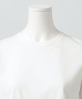 【エステータ】スーピマコットン　プレミアムジャージー　半袖クロップド丈Ｔシャツ（ＫＫＨ７ＣＭ０９３３）