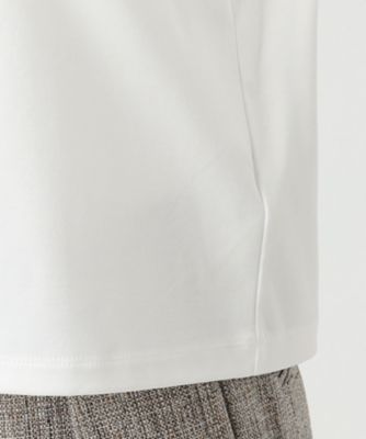 【エステータ】スーピマコットン　プレミアムジャージー　半袖クロップド丈Ｔシャツ（ＫＫＨ７ＣＭ０９３３）
