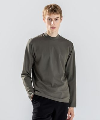 メンズM【V12】モックネック長袖シャツ バイカラー メンズM【V12】モックネック長袖シャツ バイカラー 楽天市場