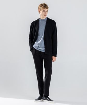 新色追加【洗える】ウールジャージーウォッシャブル モック