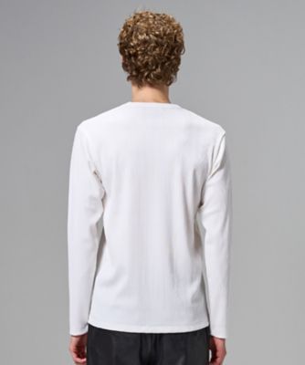 テックリブジャージー Vネックカットソー（KKJHLS0004