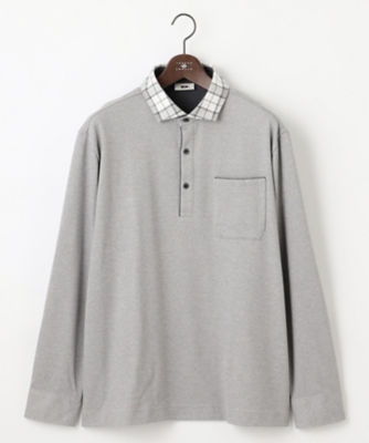 ＜JOSEPH ABBOUD (Men) ＞【キングサイズ・保温性／微起毛／ジャパンファブリック】ウィンターダディー　ポロシャツ（ＫＫＪＫＣＷ０３０１）