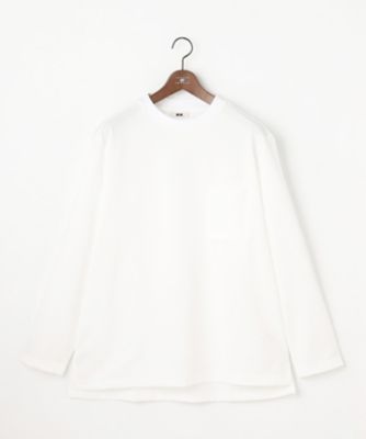 ＜JOSEPH ABBOUD (Men) ＞【キングサイズ・ＪＡＰＡＮファブリック・日本縫製・清涼】ミラノリブＷフェイス長袖Ｔシャツ（ＫＫＪＫＬＳ０１０３）