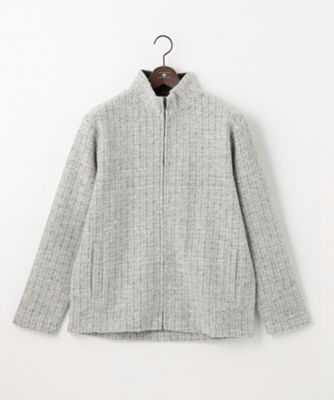 ＜JOSEPH ABBOUD (Men) ＞【キングサイズ・軽量／保温性】ウールミックスボアフリース　ブルゾン（ＫＫＪＫＮＷ０４０２）