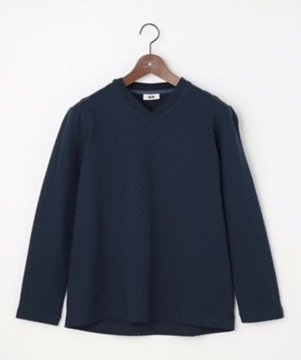 上質な肌触りと美しい光沢感 】ブロックリンクス 長袖Tシャツ