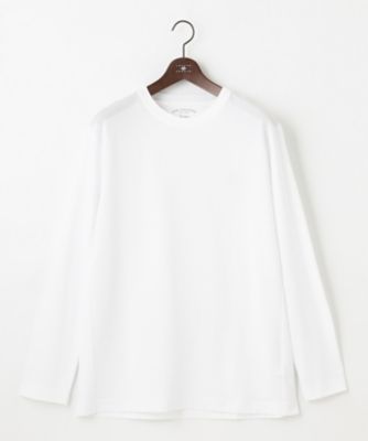 ＜JOSEPH ABBOUD (Men) ＞【オーガニックコットン使用・好評につき長袖登場！】ＪＯＥ　ＣＯＴＴＯＮサッカーＴシャツ（ＫＫＪＬＳＡ０１０２）