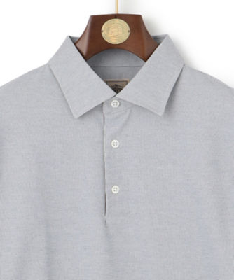 新素材 ／ ビジネス対応可】ロングスリーブポロシャツ