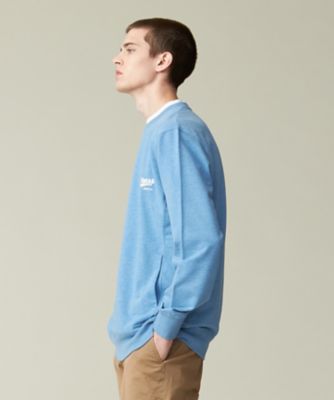 【SALE】J.PRESS (Men)/ジェイ・プレス インレージャージー ロゴトレーナー(KKOVCS0200) 073_サックス トップス【三越伊勢丹/公式】