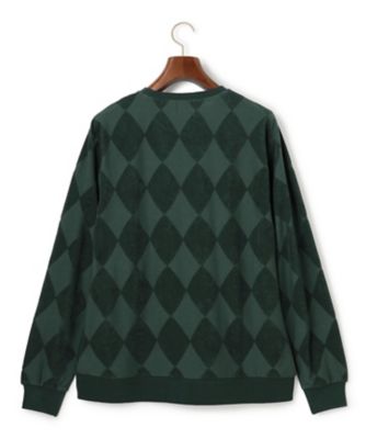 アーガイルワントーンリンクス ロングスリーブ Tシャツ