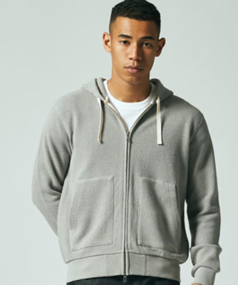 ＜J.PRESS (Men)＞オニカノコ　フルＺＩＰフードパーカー（ＫＫＯＶＩＡ０１０７）